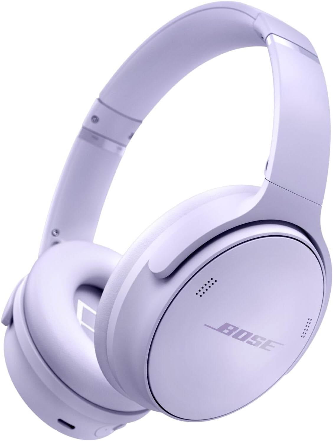 Bose QuietComfort Bluetooth Headphones, Wireless Headphones, Over Ear Noise Cancelling Headphones with Mic, Up to 24 Hours of Battery Life, Blue Dusk - Limited Edition Color