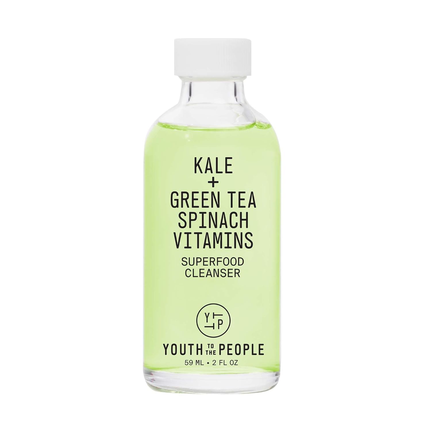 Youth To The People Superfood Facial Cleanser - Kale and Green Tea Cleanser - Gentle Face Wash, Makeup Remover + Pore Minimizer for All Skin Types - Vegan