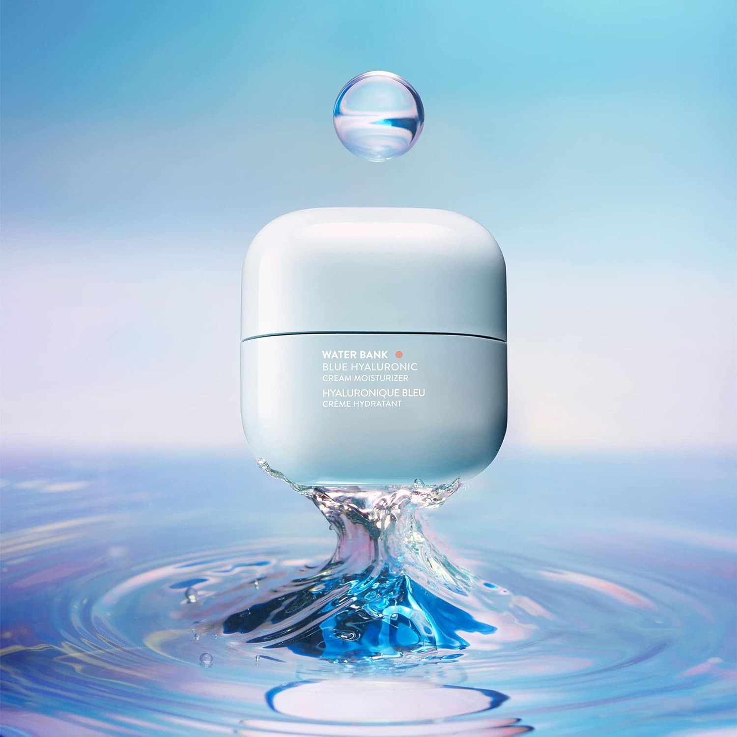 LANEIGE Water Bank Blue Hyaluronic Moisturizer: Barrier-Boosting Hydration, Squalane, Ceramide, Dermatologist-tested