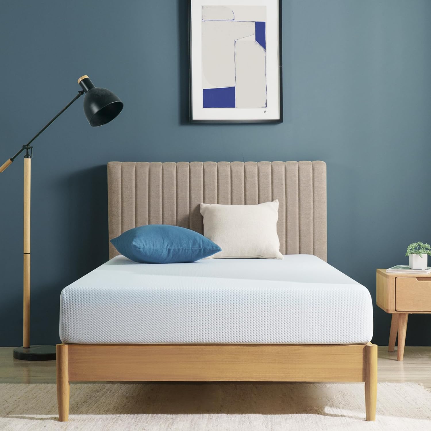 ZINUS 10 Inch Green Tea Cooling Memory Foam Mattress [New Version], King, Fiberglass Free, Medium Firmness, Cooling Gel Foam, Certified Safe Foams & Fabric, Mattress in A Box