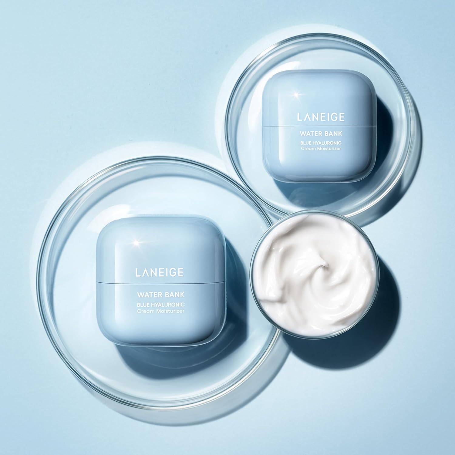 LANEIGE Water Bank Blue Hyaluronic Moisturizer: Barrier-Boosting Hydration, Squalane, Ceramide, Dermatologist-tested