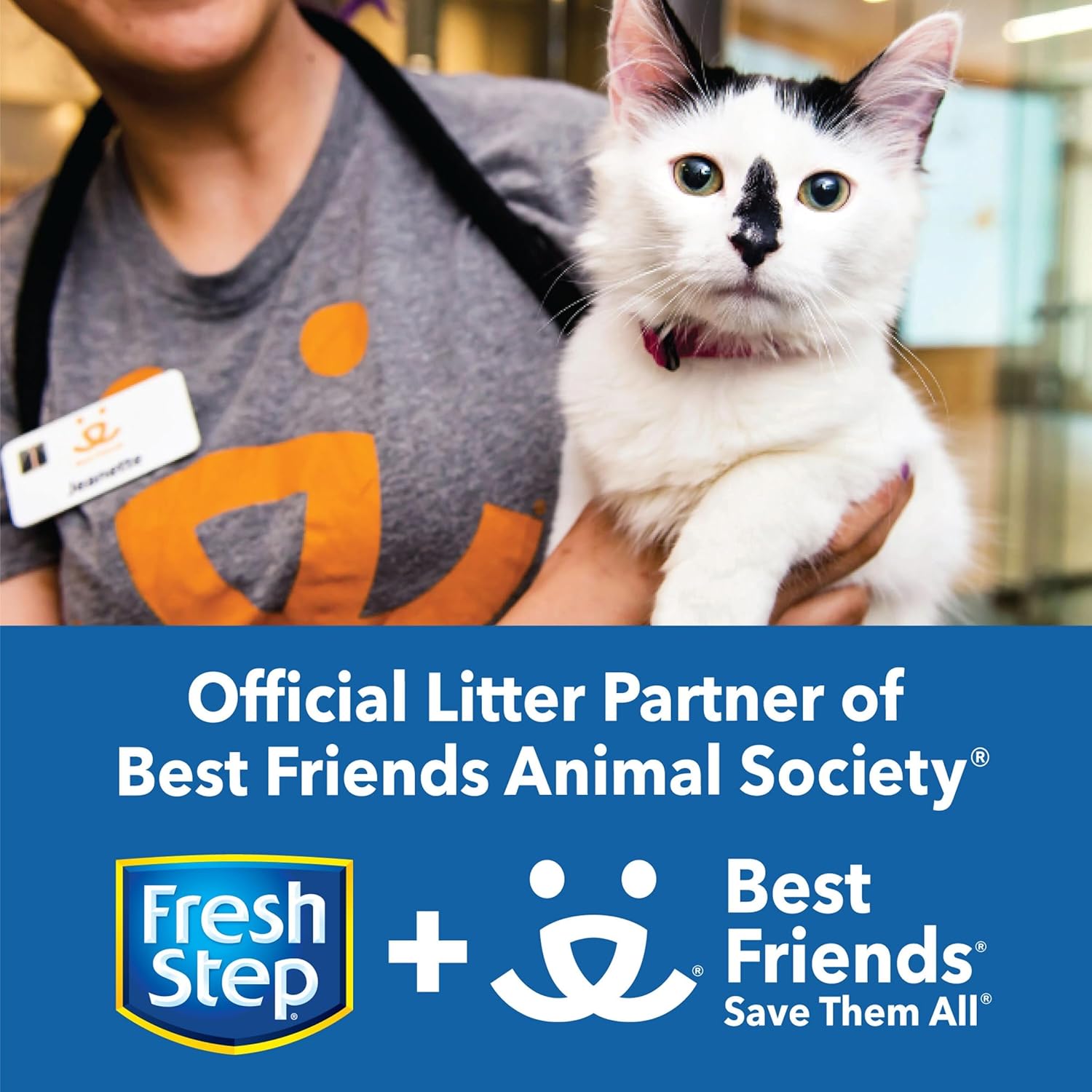 Fresh Step Clean Paws Cat Litter With Febreze Freshness, Advanced Multi-Cat Low-Tracking Clumping Litter With Guaranteed Odor Control, 37 lbs. (2 x 18.5 lb. Box)